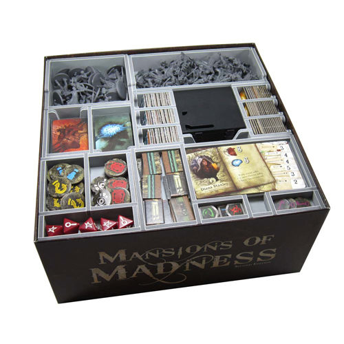 Коробка для хранения настольных игр Mansions Of Madness 2Nd Edition Insert Folded Space mansions of madness 2nd edition horrific journeys особняки безумия вторая редакция зловещие путешествия