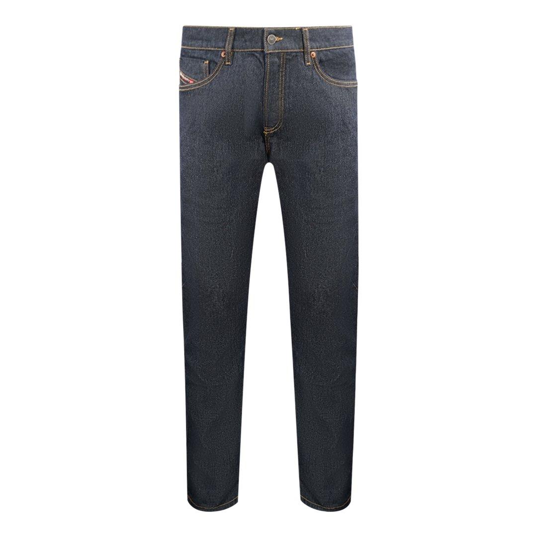 Джинсы D-Strukt 009HF Темно-синие Diesel, синий брюки модель джинсы для мальчика barkito деним темно синие
