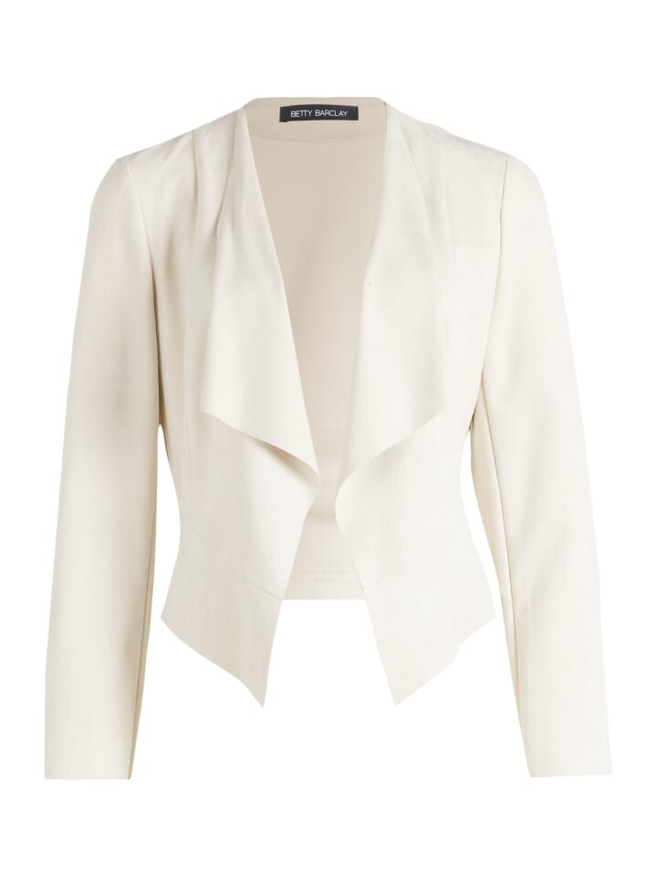 

Блейзер Betty Barclay Casual Jacke ohne Verschluss, бежевый