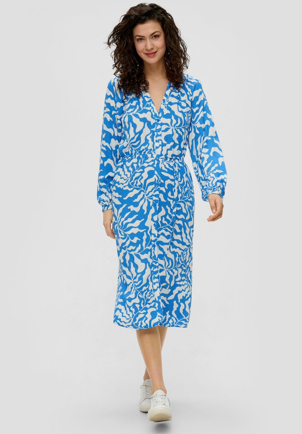 Повседневное платье MIDI s.Oliver, цвет royalblau
