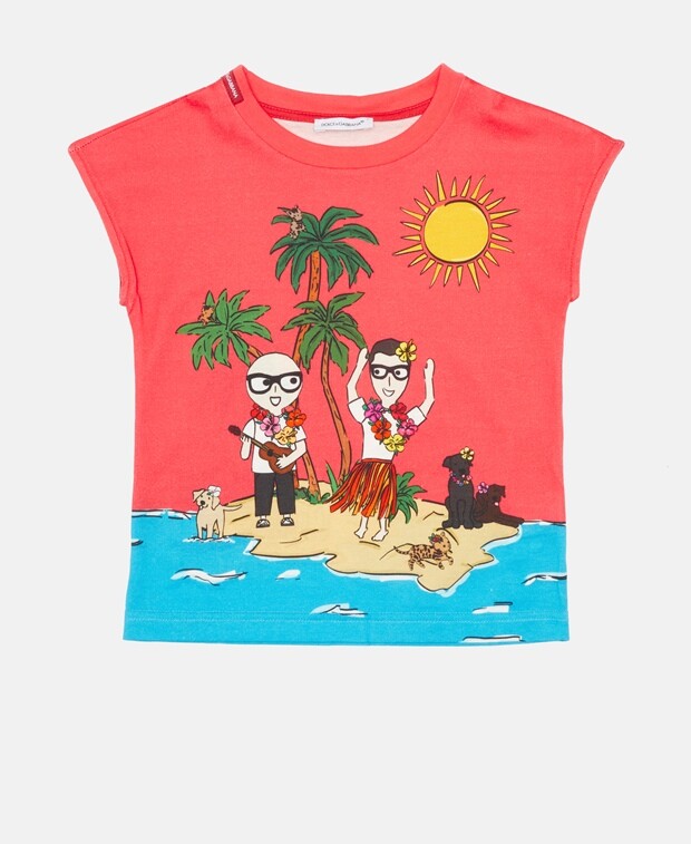 

Майка Dolce & Gabbana, красный