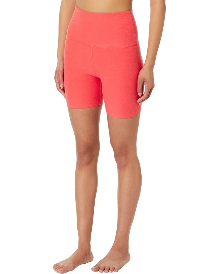 цена Шорты Beyond Yoga Spacedye Keep Pace Biker Shorts, красный