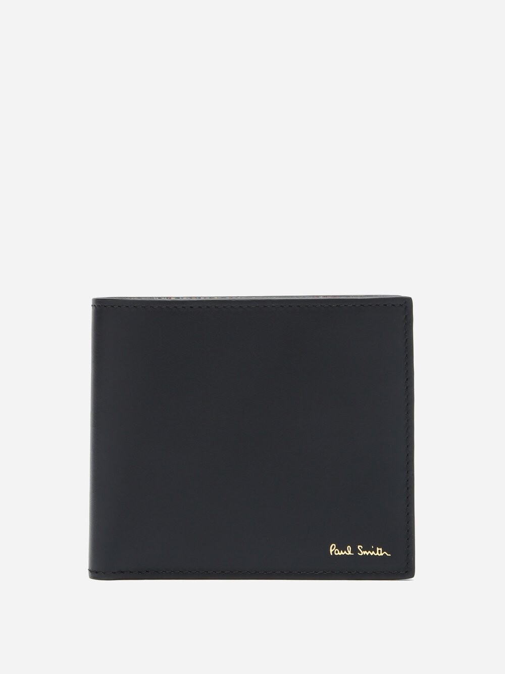 

Кожаный кошелек, складывающийся в два раза Paul Smith, черный