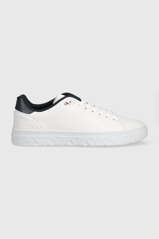 

Кожаные кроссовки MODERN ICONIC COURT CUP LEATHER Tommy Hilfiger, белый