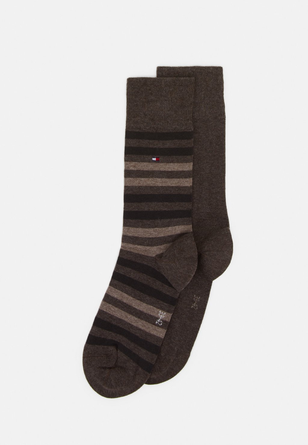 

Носки MEN DUO STRIPE SOCK 2 PACK Tommy Hilfiger, коричневый