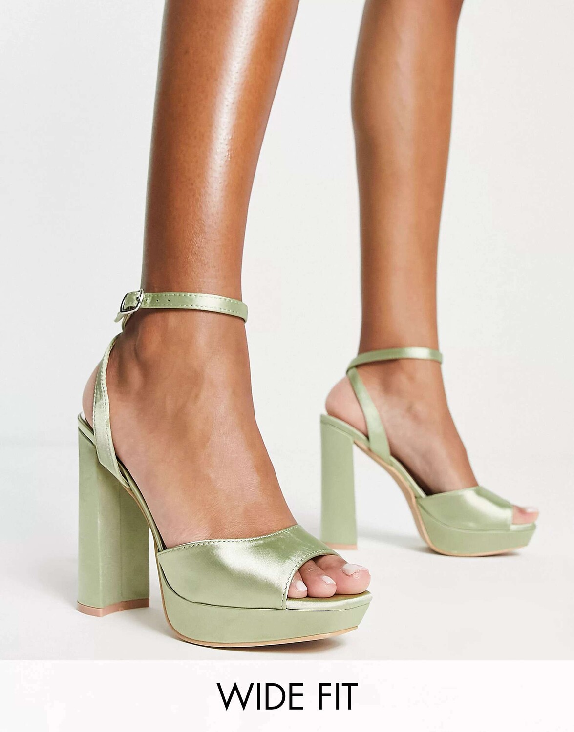 

Шалфейные босоножки на платформе Be Mine Wide Fit Vanyaa