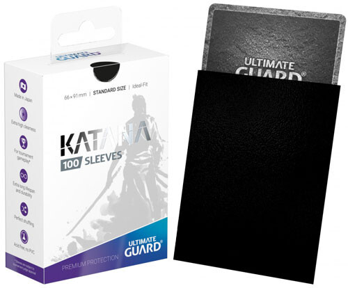 

Карточная игра Ultimate Guard Katana Sleeves: Black (100)
