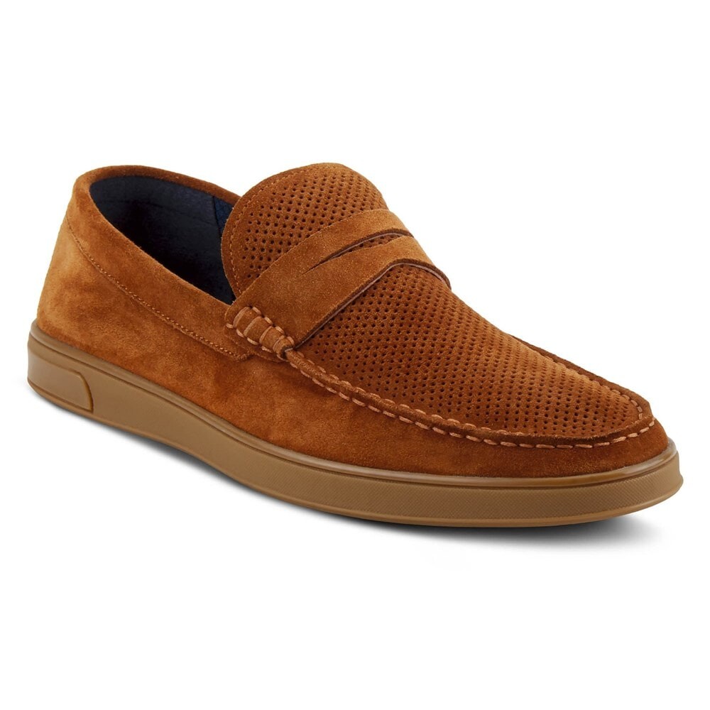 

Мужские пенни лоферы Fraizer Moc Toe Spring Step, цвет cognac leather