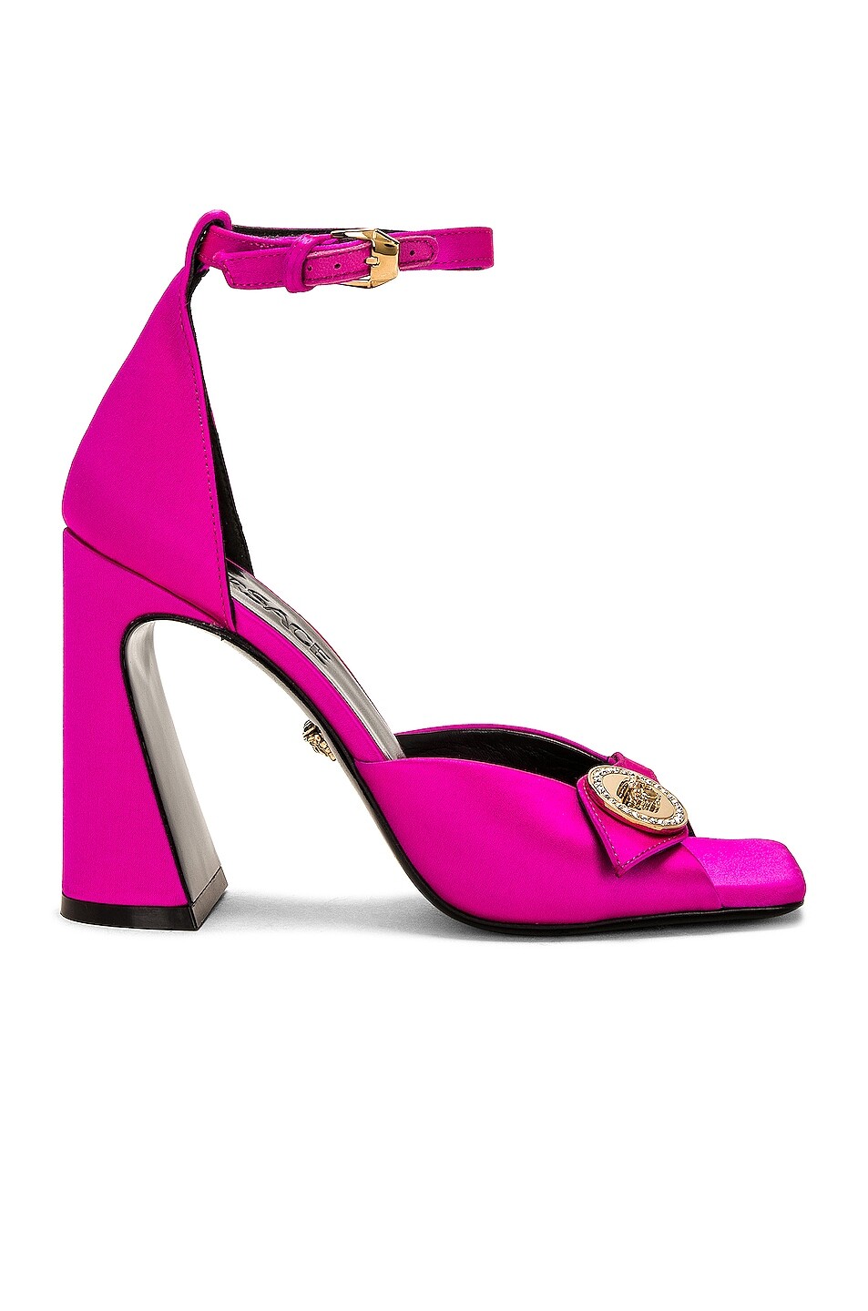 

Туфли Versace Medusas, цвет Glossy Pink & Oro