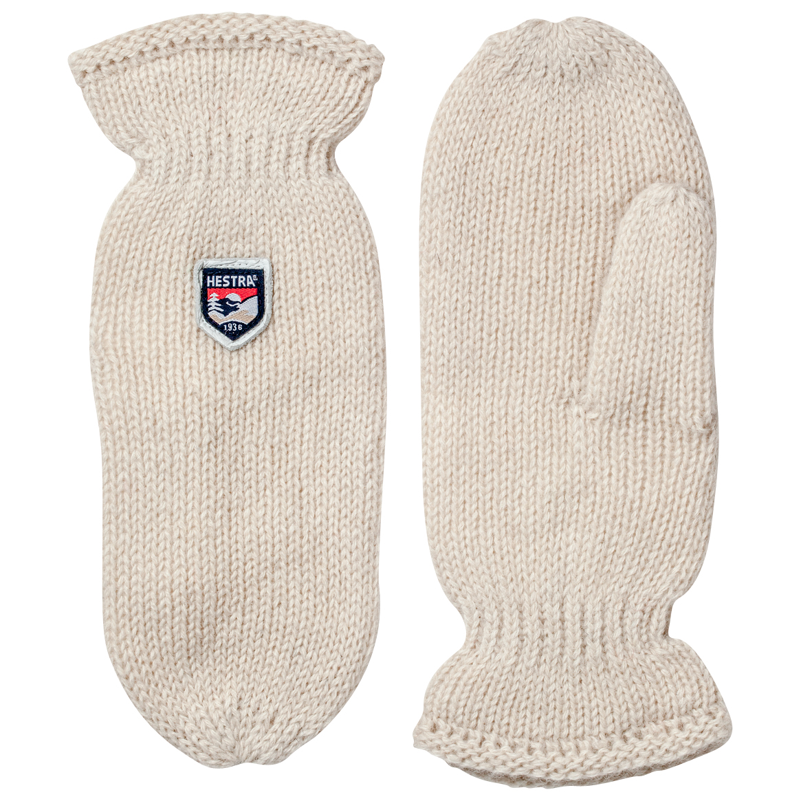 

Перчатки Hestra Basic Wool Mitt, цвет Off-White