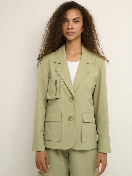 Куртка стандартного кроя Karen By Simonsen, зеленый