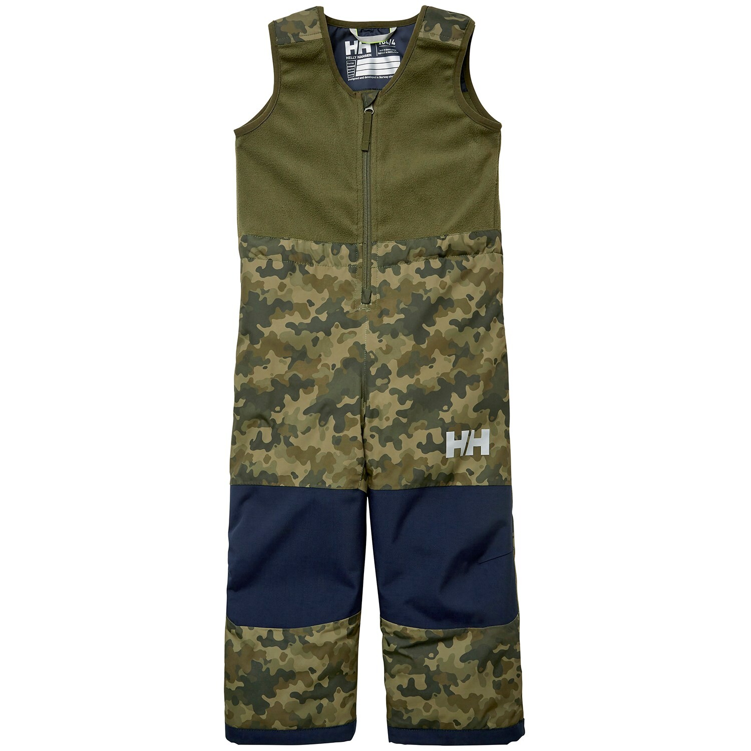 

Брюки Helly Hansen Vertical Insulated Bib, зеленый