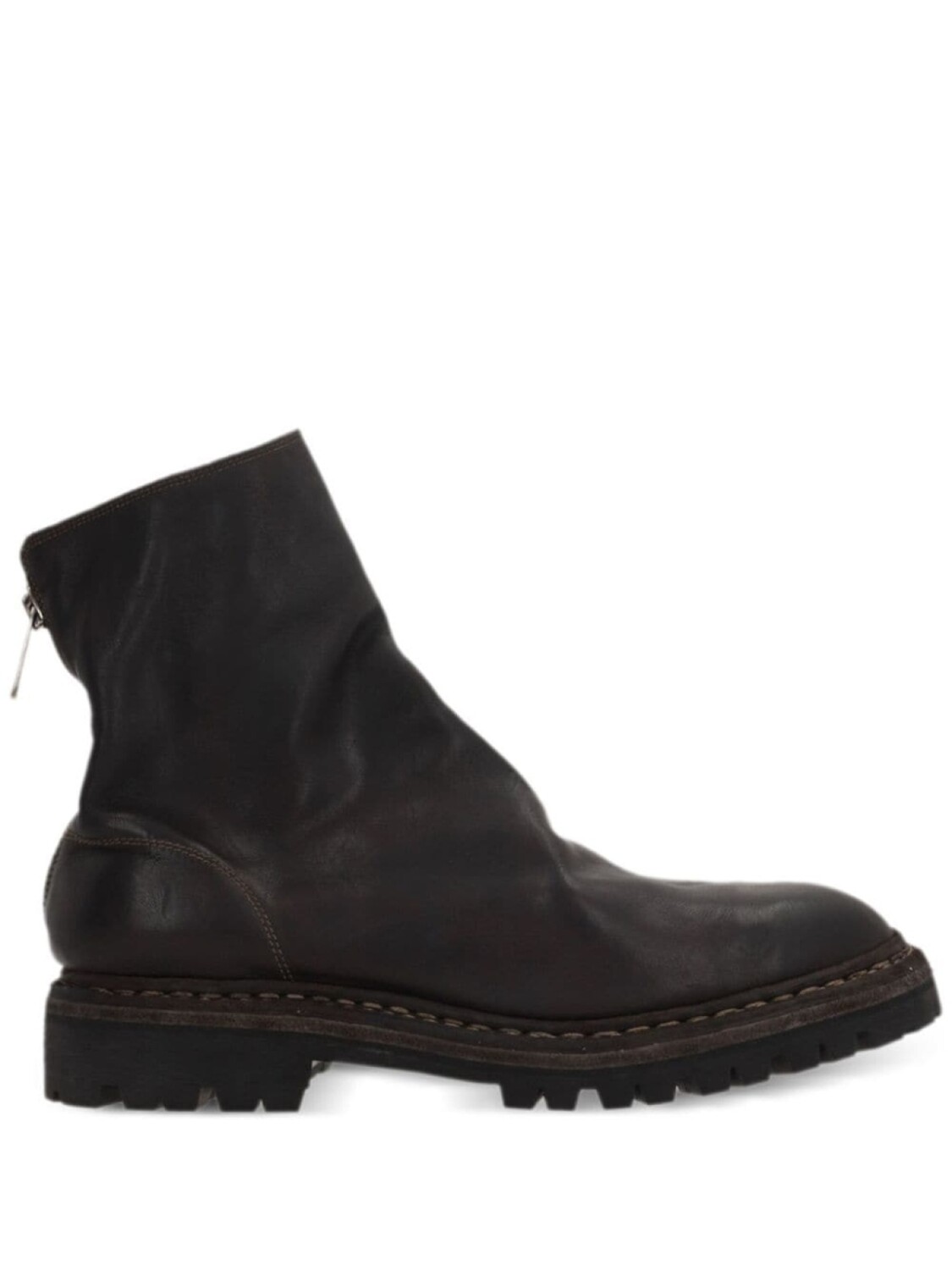 

Guidi 45-миллиметровые кожаные ботинки, коричневый