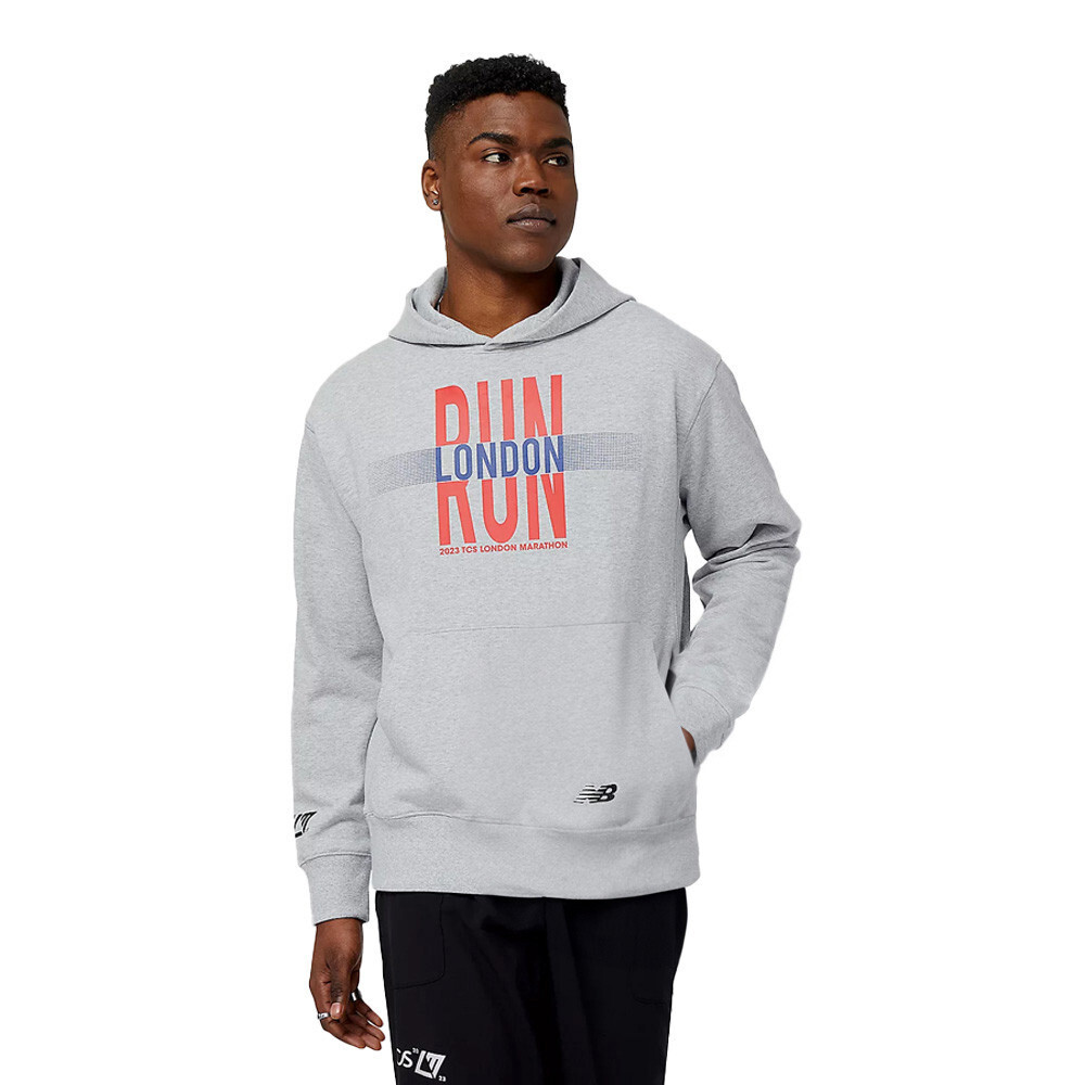 

Худи New Balance London Edition Athletics Remastered Graphic, серый