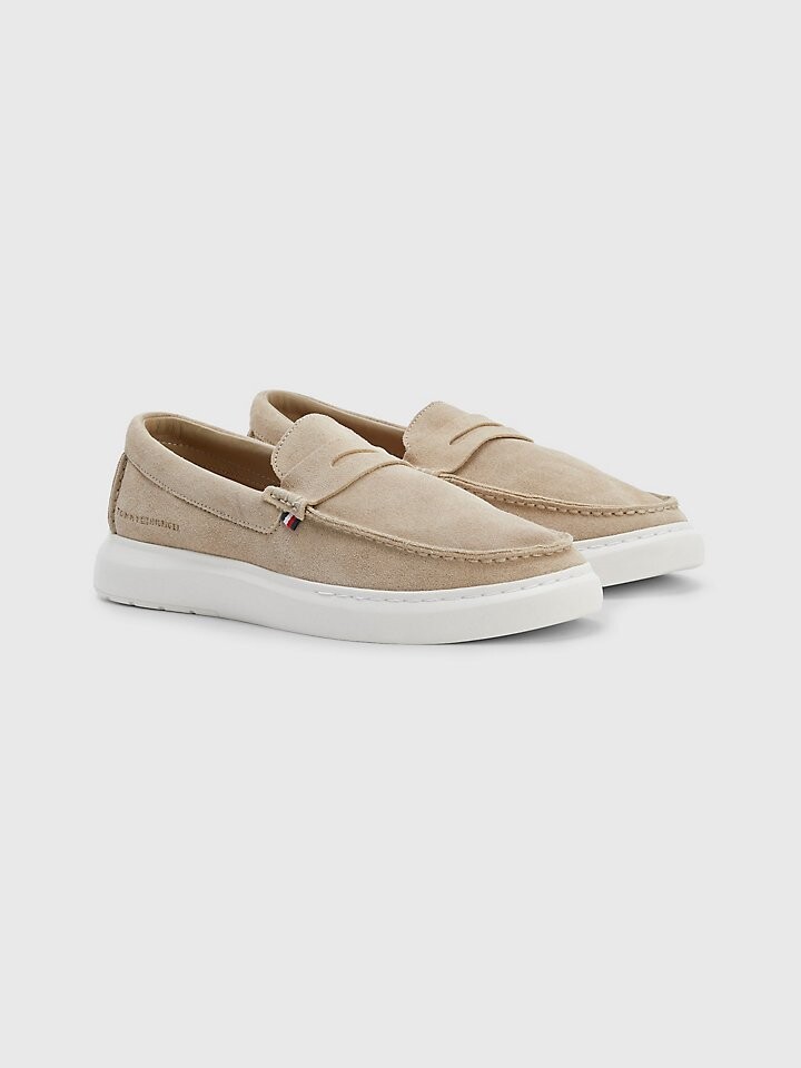 

Гибридные кожаные лоферы Tommy Hilfiger
