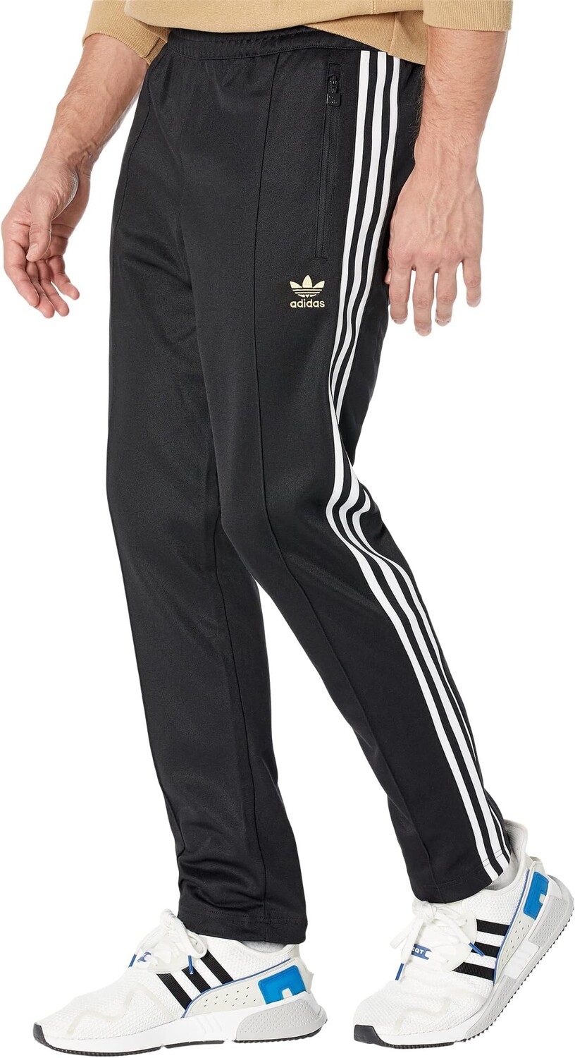

Спортивные брюки Beckenbauer adidas, цвет Black/White/Gold Metallic