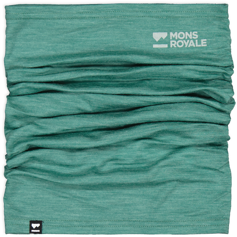 Шарф Light Adventure Mons Royale, зеленый шарф из шерсти мериноса yutti 020 какао o s размер