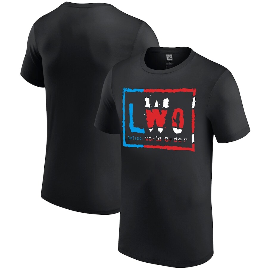 

Футболка с коротким рукавом WWE Authentic Lwo, черный