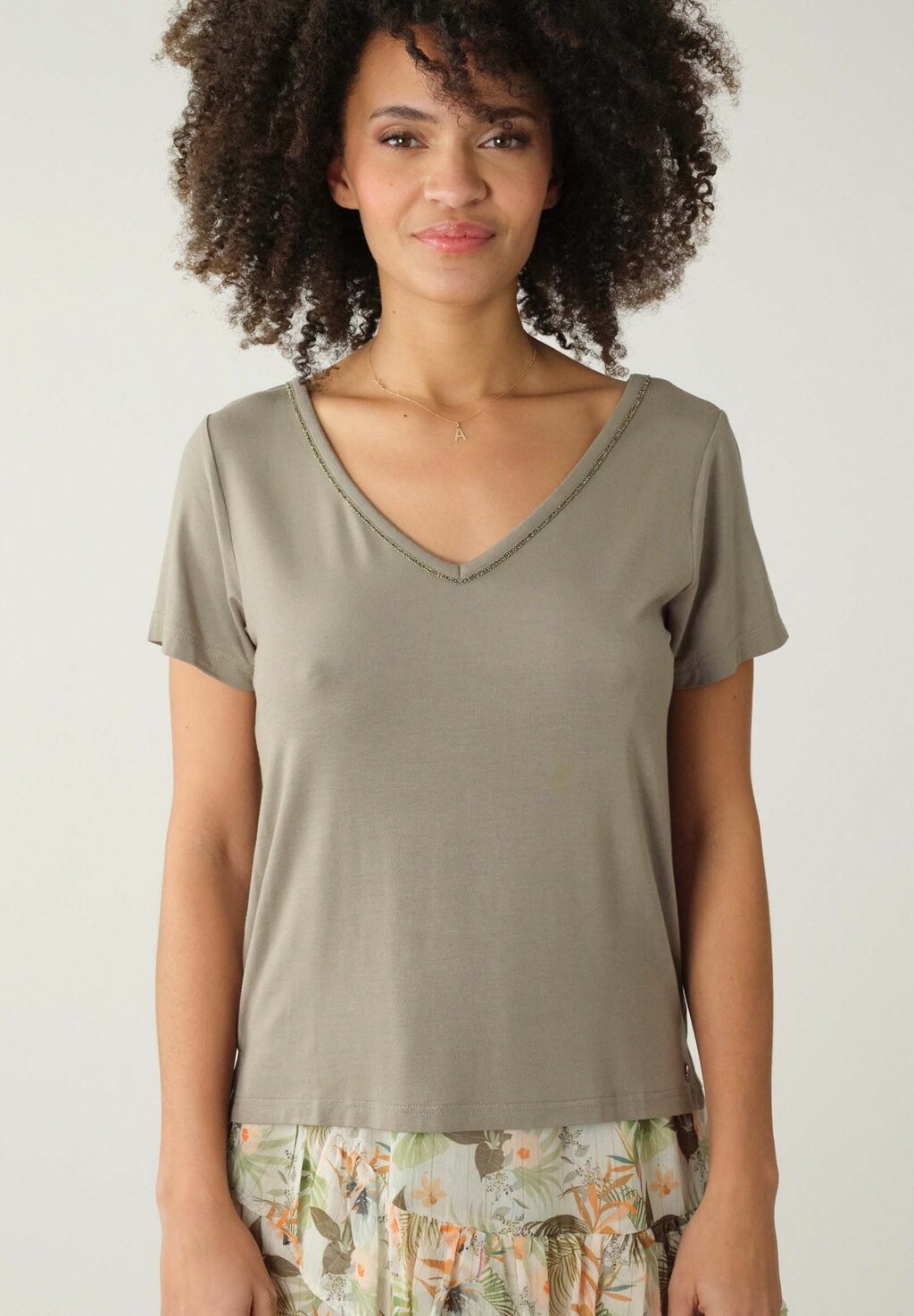 

Футболка базовая Deeluxe Original, цвет khaki