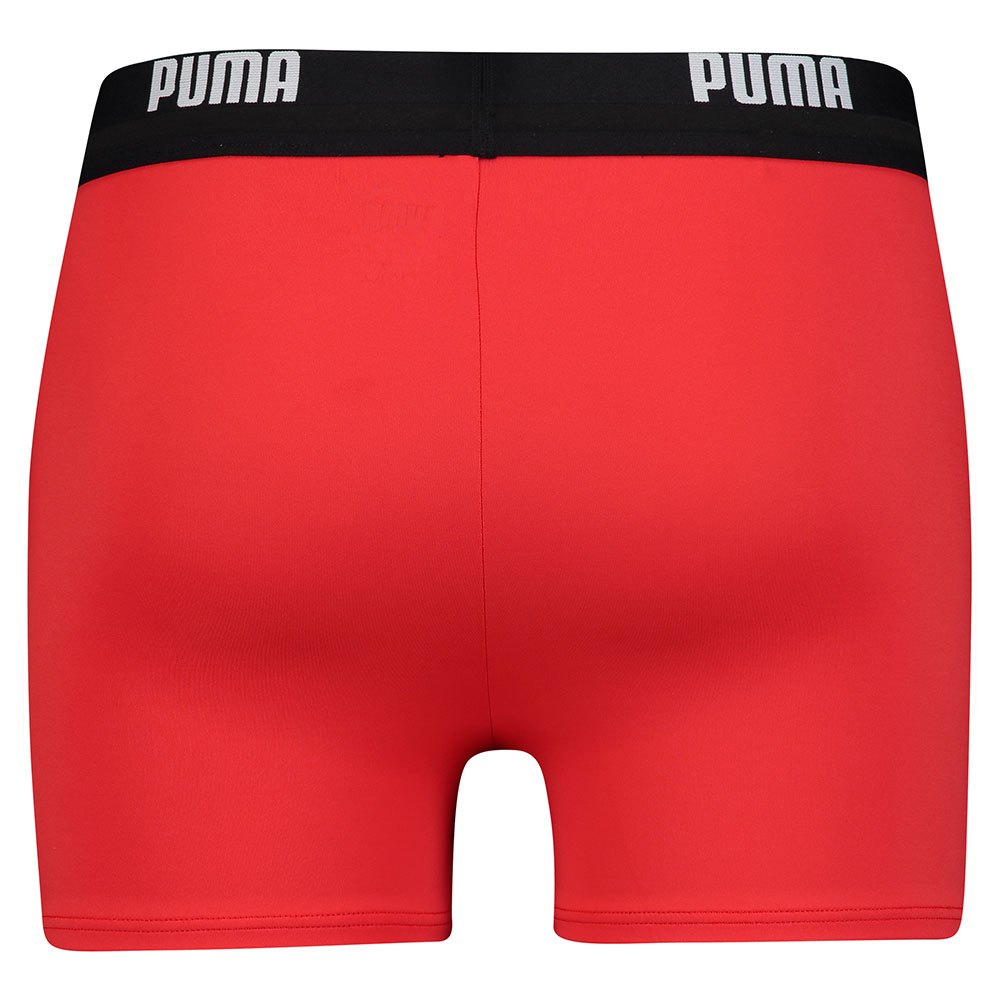 A blue uniform red trunks. Плавки Puma мужские. Штаны спортивные Hugo с красным лого.