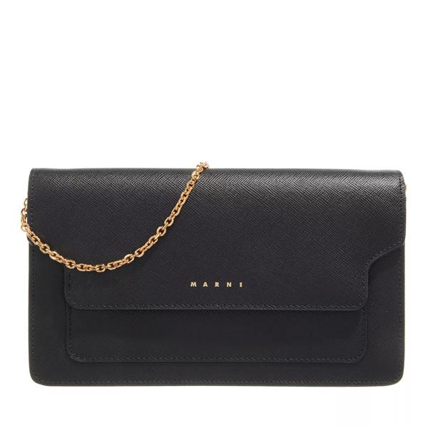 

Кошелек long wallet w/chain Marni, черный