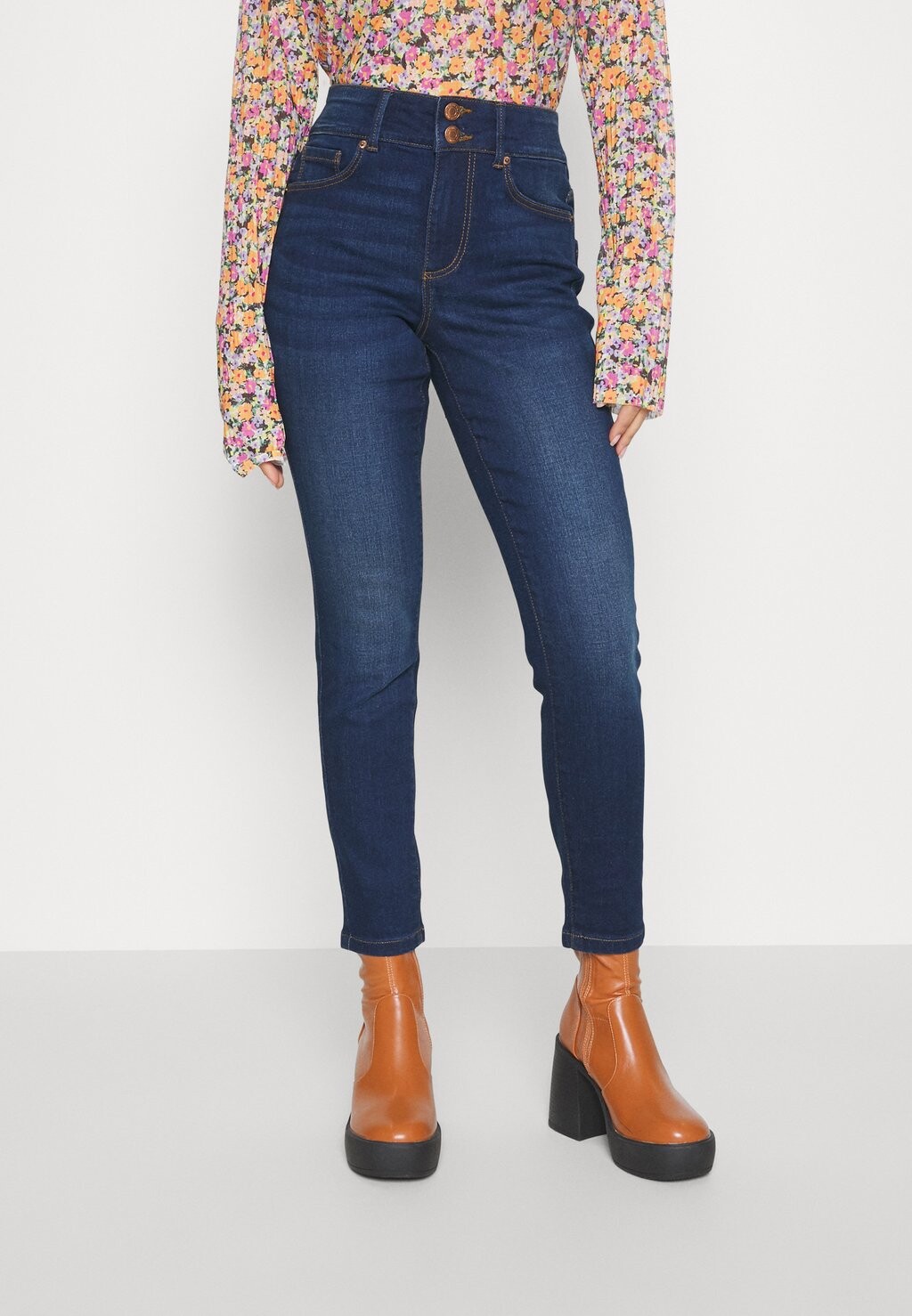

Джинсы Skinny Fit Vero Moda, темно-синий