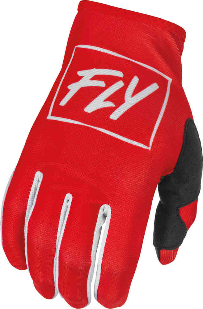 Перчатки для мотокросса Fly Racing Lite FLY Racing, красный белый штаны для мотокросса велосипед для езды по бездорожью