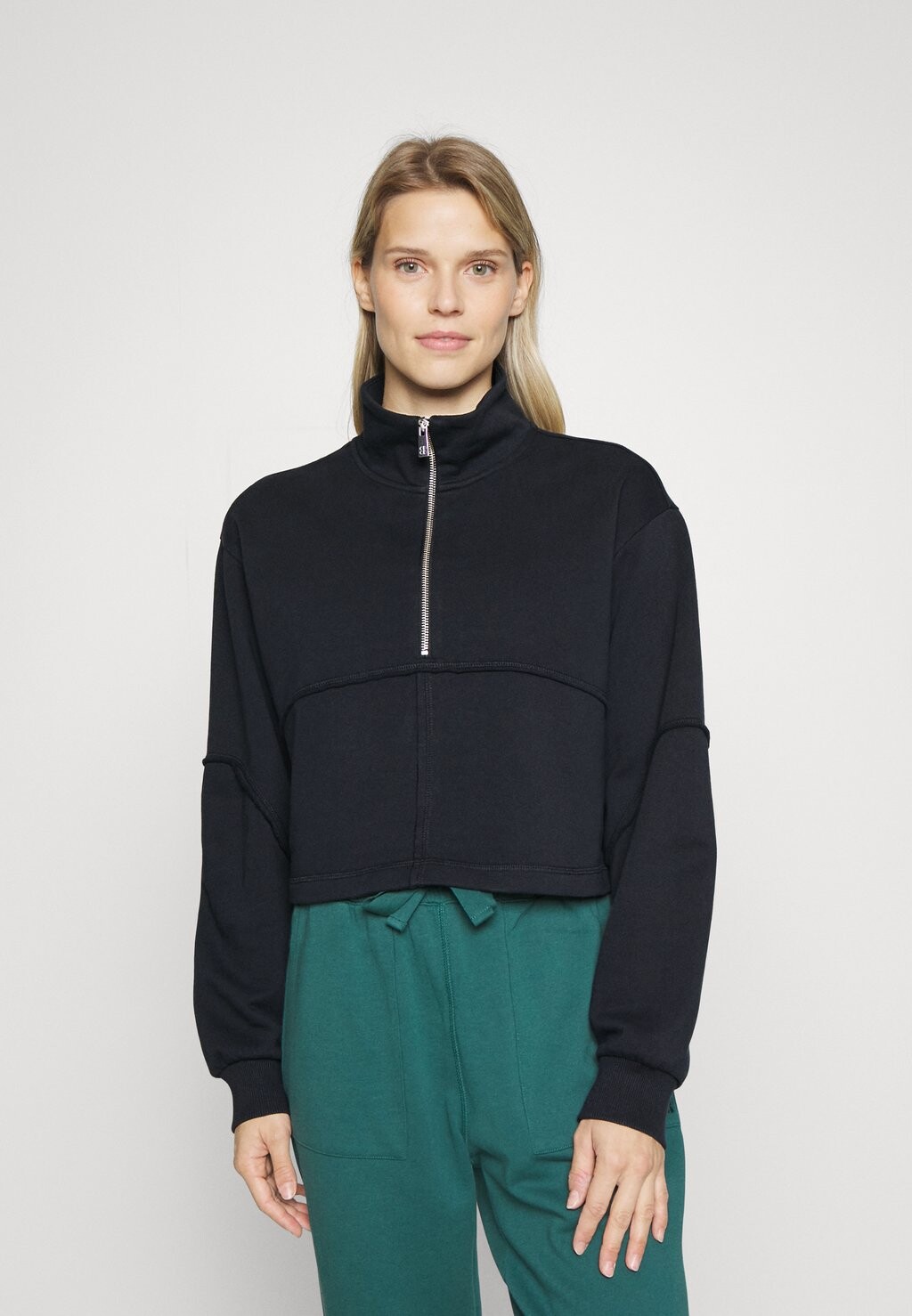 

Свитшот на молнии Sweaty Betty, черный
