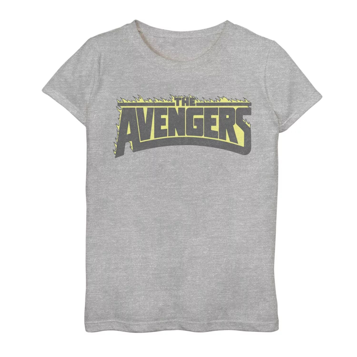 

Футболка с пылающим логотипом Marvel The Avengers для девочек 7–16 лет Marvel