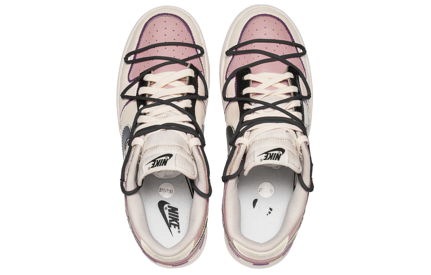 

Кроссовки Nike Dunk Skateboarding Shoes Men Low-top Beige/Brown, коричневый