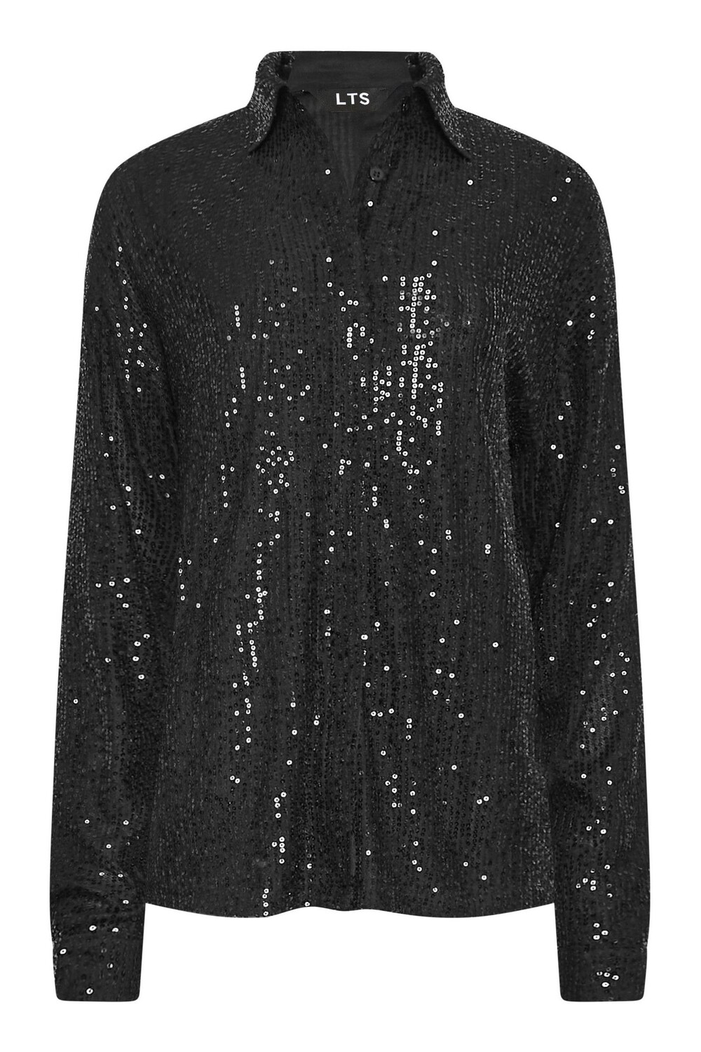 

Рубашка с пайетками Long Tall Sally, черный