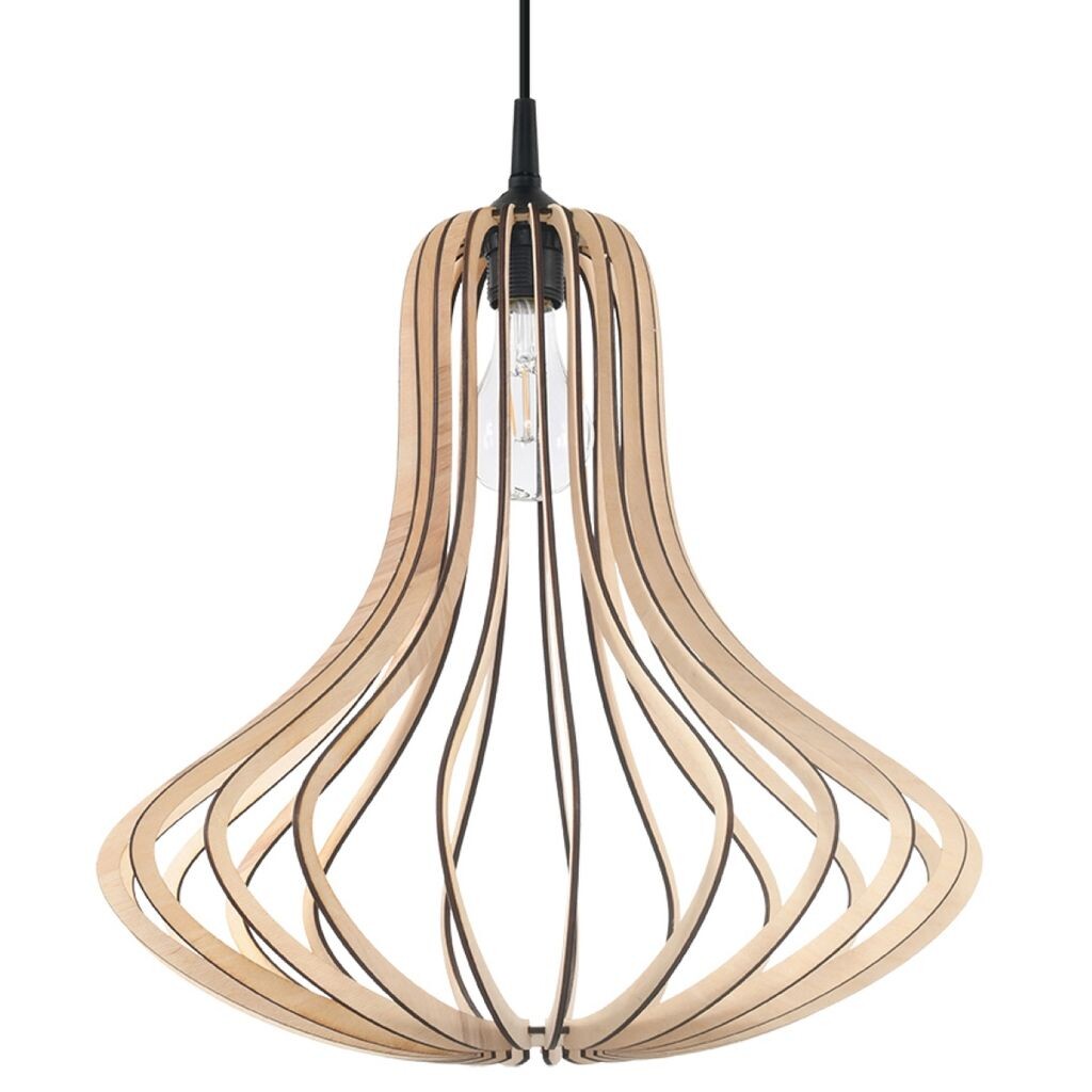 

Подвесной светильник ELZA wood 1xE27 60W дерево 110x41x41см Sollux Lighting