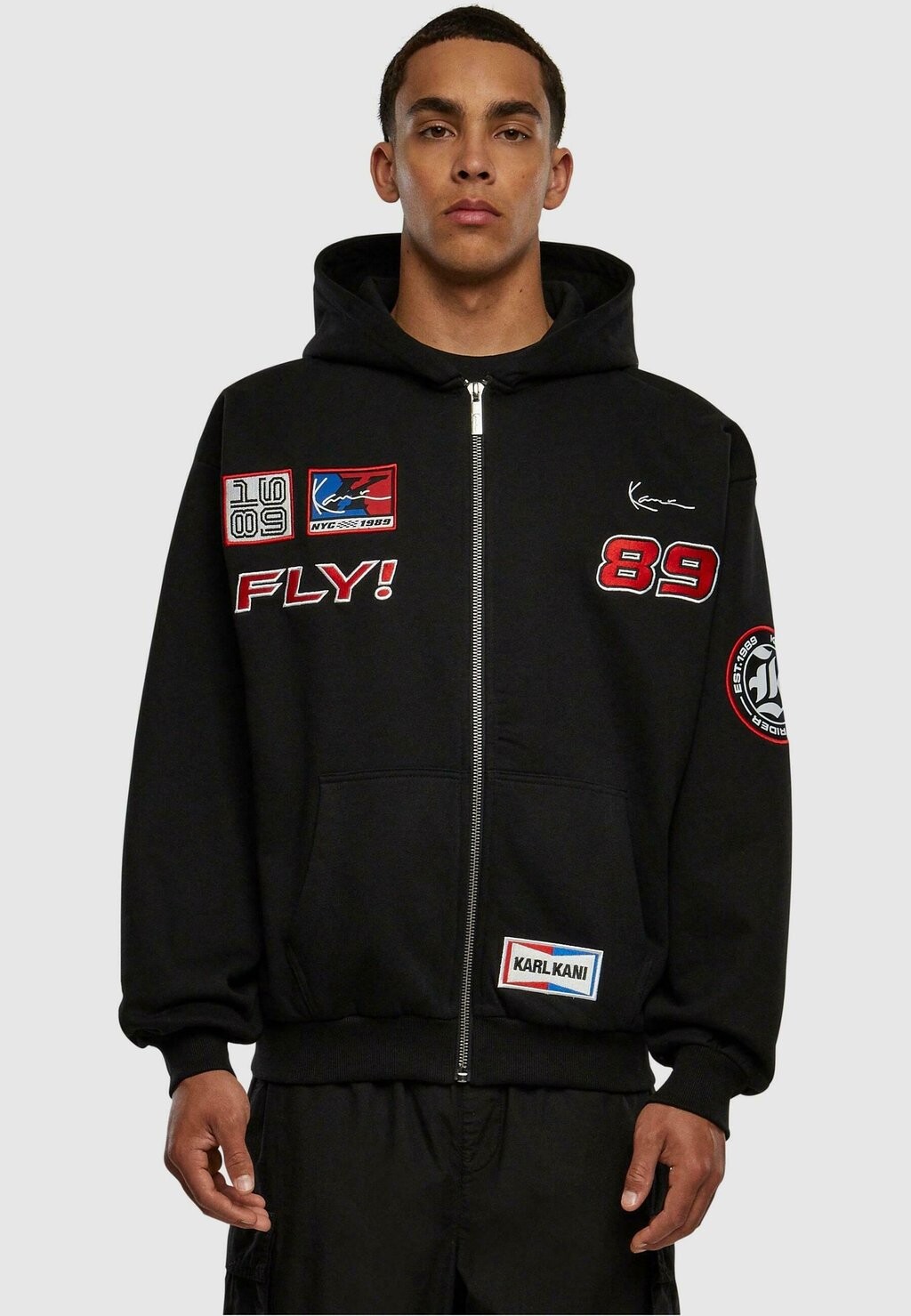 

Толстовка UNISEX CHEST SIGNATURE PATCH OS Karl Kani, черный