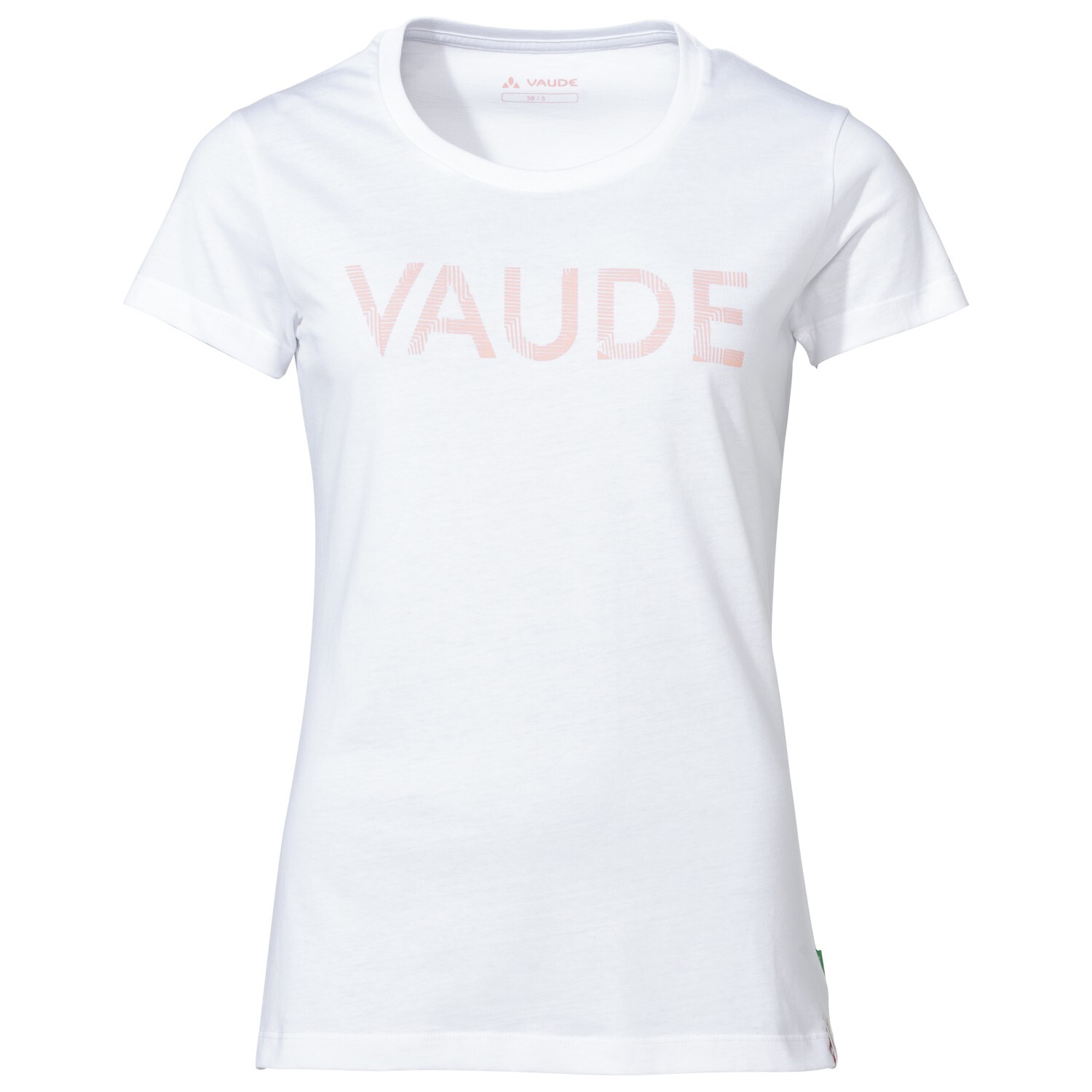 

Футболка Vaude Women's Graphic Shirt, цвет White/Soft Rose