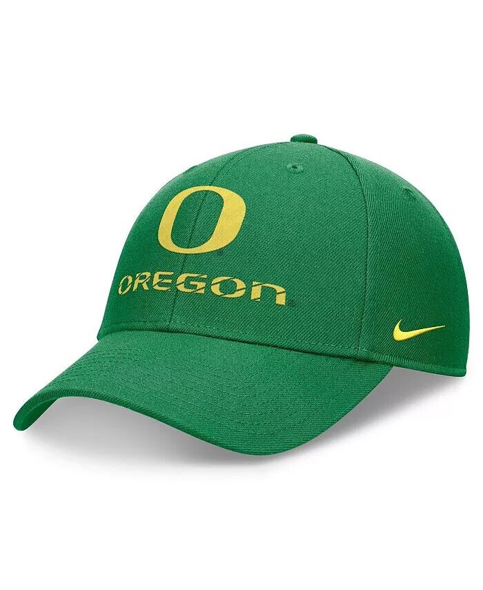 

Мужская зеленая регулируемая шляпа Oregon Ducks Primetime Nike, зеленый