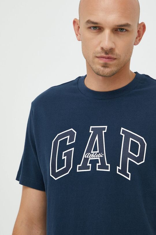

Футболка GAP из хлопка Gap, темно-синий