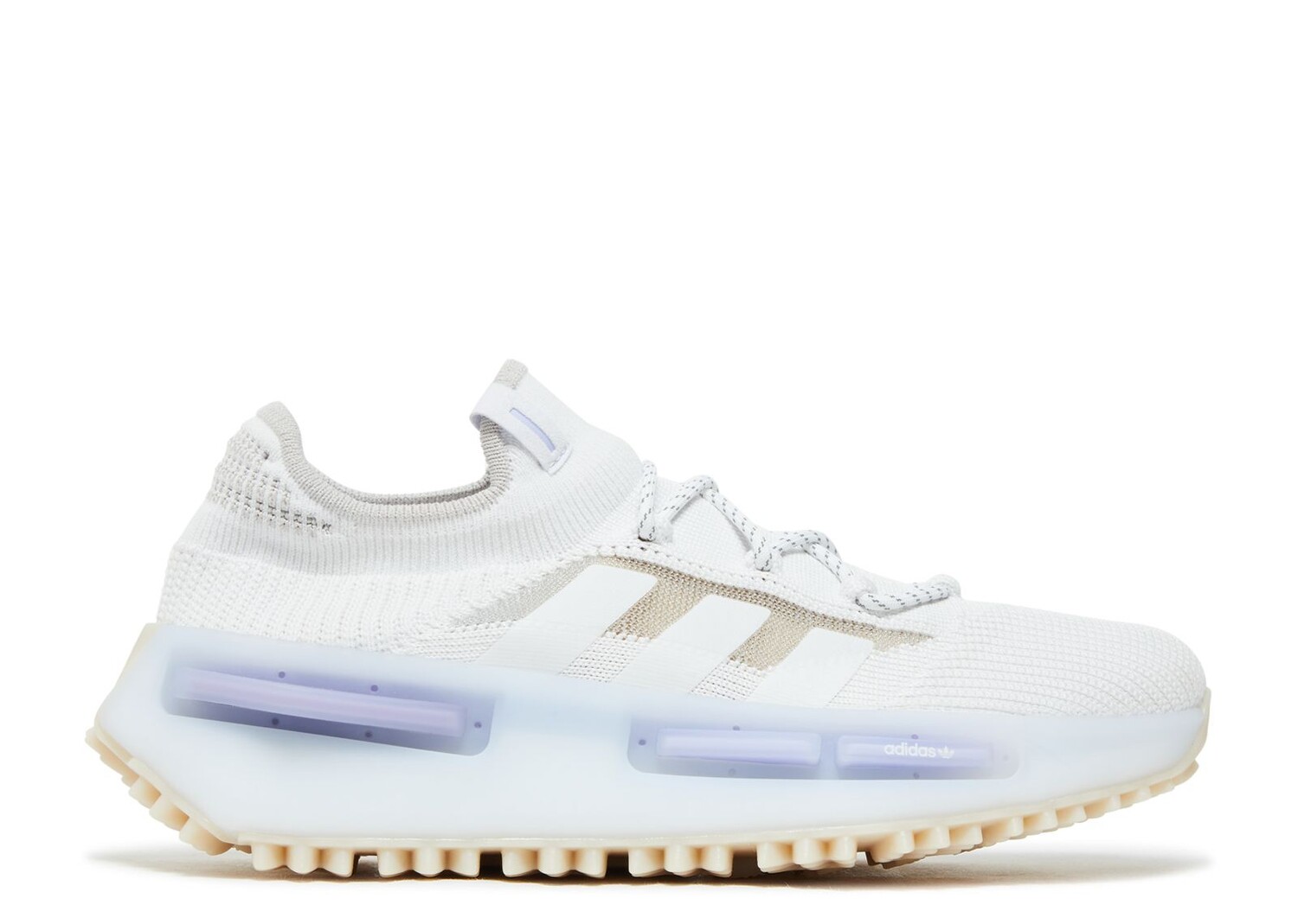 

Кроссовки adidas Nmd_S1 'White Light Purple', белый