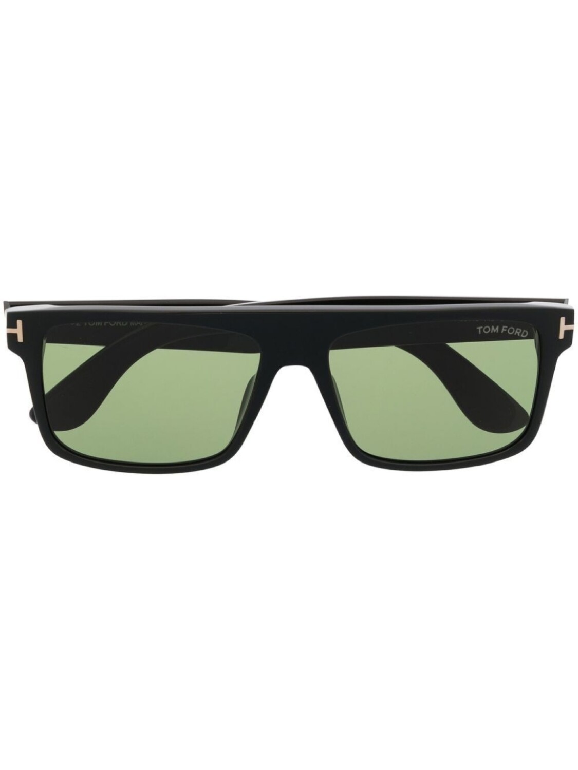 

TOM FORD Eyewear солнцезащитные очки в D-образной оправе, черный