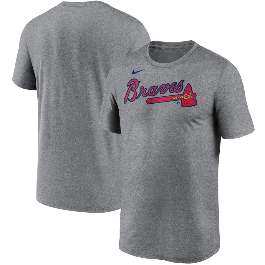 

Футболка с коротким рукавом Nike Atlanta Braves, серый