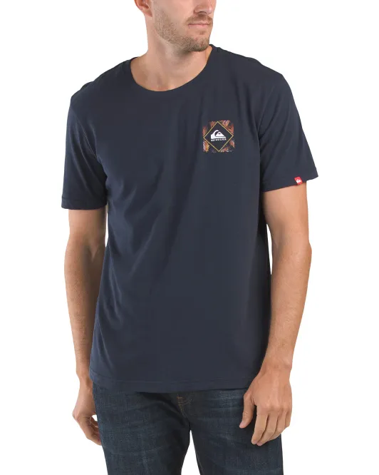 

Футболка «Империя» Quiksilver, темно-синий