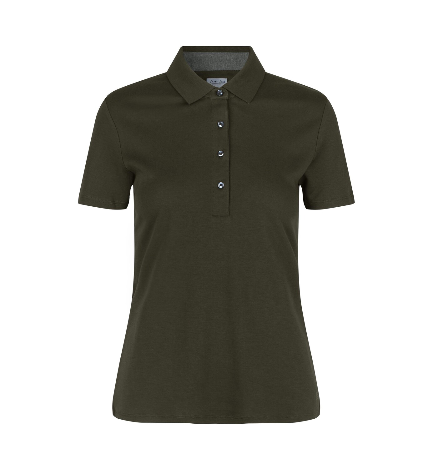 

Поло Seven Seas Polo Shirt elegant, оливковый