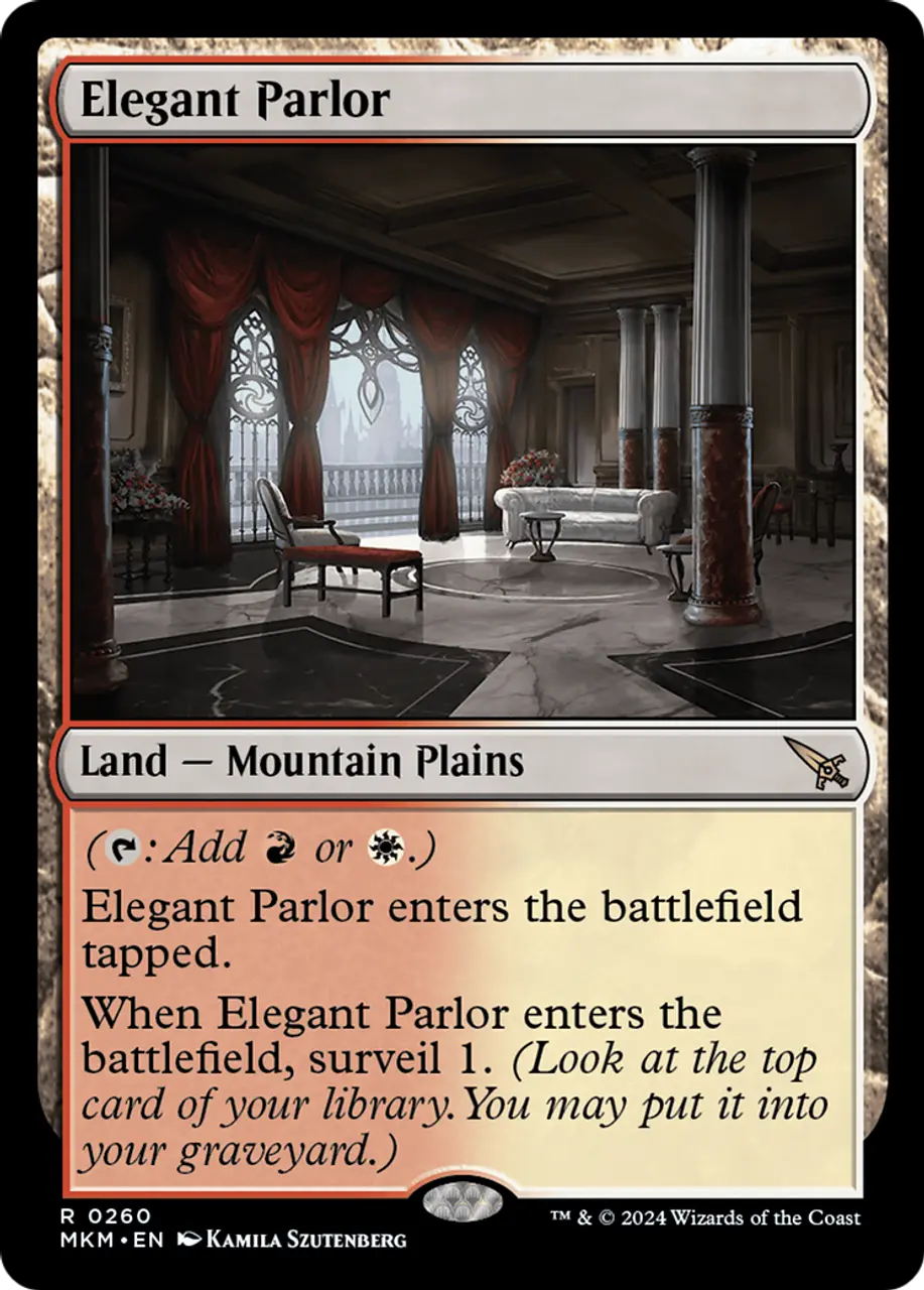 

Карточная игра Elegant Parlor (MKM-260) - Murders at Karlov Manor Foil