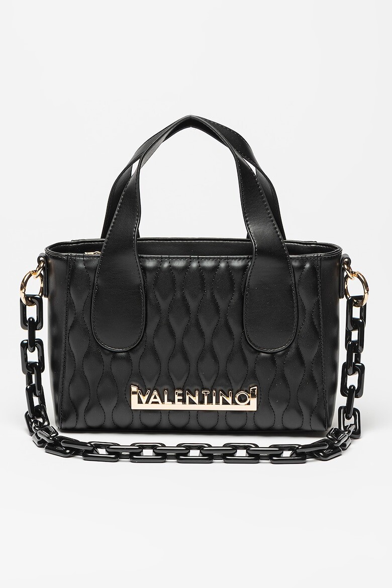 

Стеганая сумка Copacabana из экокожи Valentino Bags, черный