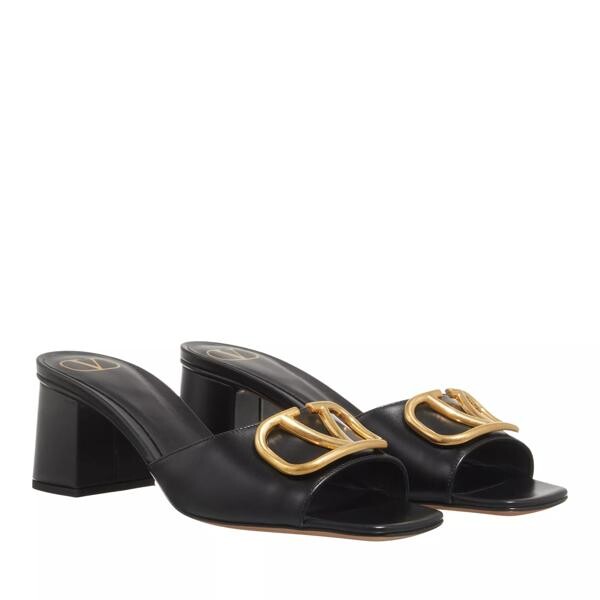 

Сандалии slide vlogo signature Valentino Garavani, черный