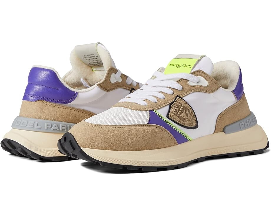 

Кроссовки Philippe Model Antibes Sneaker, цвет Mondial Pop/Blanc Violet