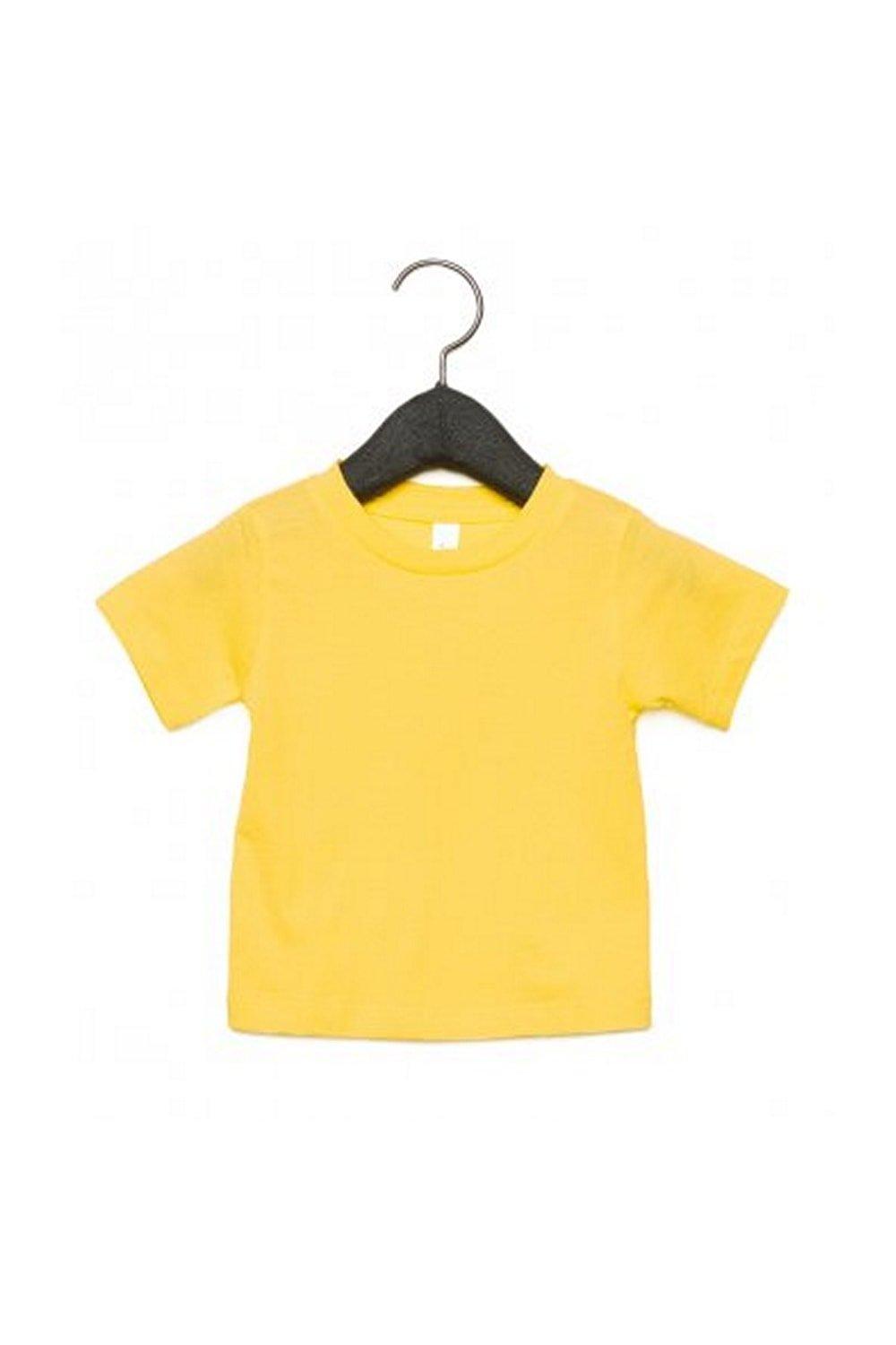 Детская футболка с круглым вырезом Bella + Canvas, желтый