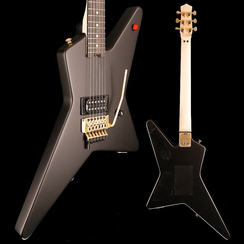 

Электрогитара EVH Star Limited Electric, Satin Black w Gold Hardware 7lbs 9.4oz