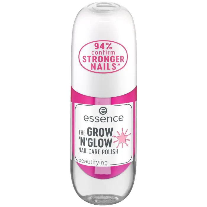 

Лак для ногтей esmalte para el cuidado de uñas grow 'n' glow Essence, объем 8 мл