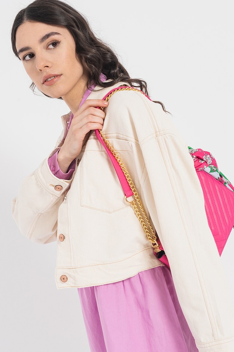 

Короткая джинсовая куртка Esprit, бежевый
