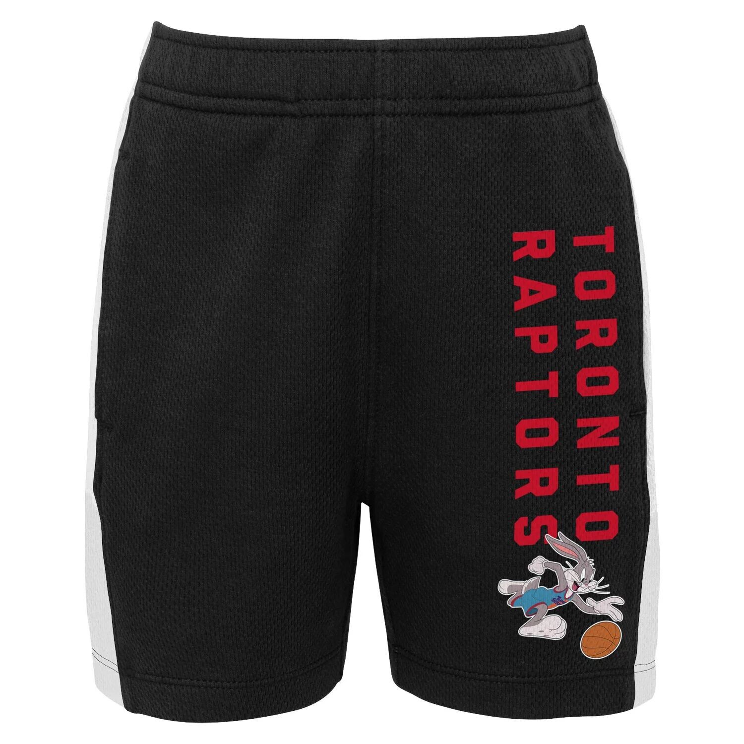 

Черные молодежные сетчатые шорты Toronto Raptors Space Jam 2 Slam Dunk Outerstuff